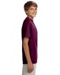 A4 Youth Cooling Performance T-Shirt maroon ModelSide