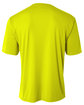 A4 Youth Sprint Performance T-Shirt safety yellow ModelBack