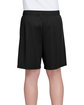 A4 Youth Cooling Performance Polyester Short black ModelBack