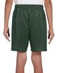 A4 Youth Six Inch Inseam Mesh Short forest green ModelBack