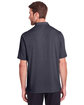 North End Men's JAQ Snap-Up Stretch Performance Polo carbon ModelBack