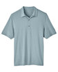 North End Men's JAQ Snap-Up Stretch Performance Polo opal blue FlatFront