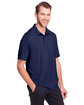 North End Men's JAQ Snap-Up Stretch Performance Polo classic navy ModelQrt