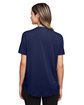 North End Ladies' Jaq Snap-Up Stretch Performance Polo CLASSIC NAVY ModelBack