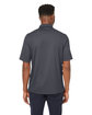 North End Men's Replay Recycled Polo CARBON ModelBack