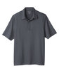 North End Men's Replay Recycled Polo CARBON FlatFront