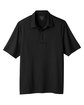 North End Men's Replay Recycled Polo BLACK FlatFront