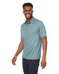North End Men's Replay Recycled Polo opal blue ModelQrt