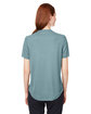 North End Ladies' Replay Recycled Polo opal blue ModelBack