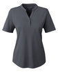 North End Ladies' Replay Recycled Polo CARBON OFFront