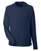 North End Unisex JAQ Stretch Performance Hoodie CLASSIC NAVY OFFront