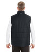 North End Men's Engage Interactive Insulated Vest  ModelBack