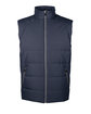 North End Men's Engage Interactive Insulated Vest navy/ graph OFFront