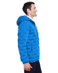 North End Men's Loft Puffer Jacket OLYM BLU/ CRBN ModelSide