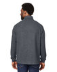 North End Men's Aura Sweater Fleece Quarter-Zip carbon/ carbon ModelBack