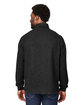 North End Men's Aura Sweater Fleece Quarter-Zip black/ black ModelBack