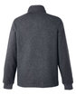 North End Men's Aura Sweater Fleece Quarter-Zip carbon/ carbon OFBack