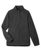 North End Ladies' Aura Sweater Fleece Quarter-Zip black/ black FlatFront