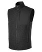 North End Men's Aura Sweater Fleece Vest black/ black OFQrt