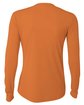 A4 Ladies' Long Sleeve Cooling Performance Crew Shirt athletic orange ModelBack