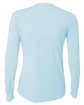 A4 Ladies' Long Sleeve Cooling Performance Crew Shirt pastel blue ModelBack