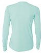 A4 Ladies' Long Sleeve Cooling Performance Crew Shirt pastel mint ModelBack