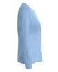 A4 Ladies' Long Sleeve Cooling Performance Crew Shirt LIGHT BLUE ModelSide