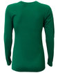 A4 Ladies' Long-Sleeve Softek V-Neck T-Shirt forest ModelBack