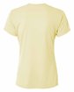A4 Ladies' Cooling Performance T-Shirt light yellow ModelBack