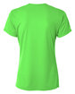A4 Ladies' Cooling Performance T-Shirt safety green ModelBack