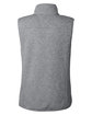 vineyard vines Ladies' Mopuntain Sweater Fleece Vest grey heather_039 OFBack