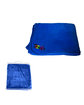 Prime Line Chenille Micro Plush Fleece Blanket reflex blue DecoFront