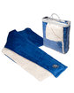 Prime Line Micro Mink Sherpa Blanket reflex blue DecoFront