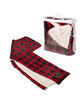 Prime Line Micro Mink Sherpa Blanket black/ red DecoFront