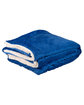 Prime Line Micro Mink Sherpa Blanket reflex blue ModelQrt