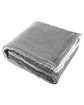 Prime Line Micro Mink Sherpa Blanket gray ModelQrt