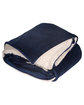 Prime Line Micro Mink Sherpa Blanket navy blue ModelQrt