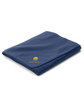 Prime Line Budget Fleece Blanket navy blue DecoQrt