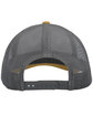 Pacific Headwear Low-Pro Trucker Cap ht gr/ lt c/ a g ModelBack