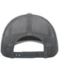 Pacific Headwear Low-Pro Trucker Cap h gry/ l ch/ h g ModelBack