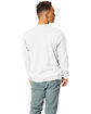 Hanes Unisex Ecosmart® 50/50 Crewneck Sweatshirt white ModelBack