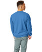 Hanes Unisex Ecosmart® 50/50 Crewneck Sweatshirt denim blue ModelBack
