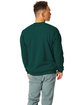 Hanes Unisex Ecosmart® 50/50 Crewneck Sweatshirt DEEP FOREST ModelBack