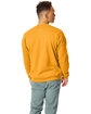 Hanes Unisex Ecosmart® 50/50 Crewneck Sweatshirt gold ModelBack