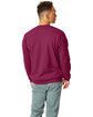 Hanes Unisex Ecosmart® 50/50 Crewneck Sweatshirt CARDINAL ModelBack
