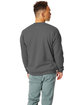 Hanes Unisex Ecosmart® 50/50 Crewneck Sweatshirt SMOKE GRAY ModelBack