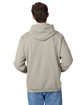 Hanes Unisex Ecosmart® 50/50 Pullover Hooded Sweatshirt sand ModelBack