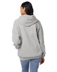 Hanes Unisex Ecosmart® 50/50 Pullover Hooded Sweatshirt ash ModelBack
