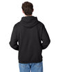 Hanes Unisex Ecosmart® 50/50 Pullover Hooded Sweatshirt black ModelBack
