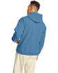 Hanes Unisex Ecosmart® 50/50 Pullover Hooded Sweatshirt heather blue ModelBack